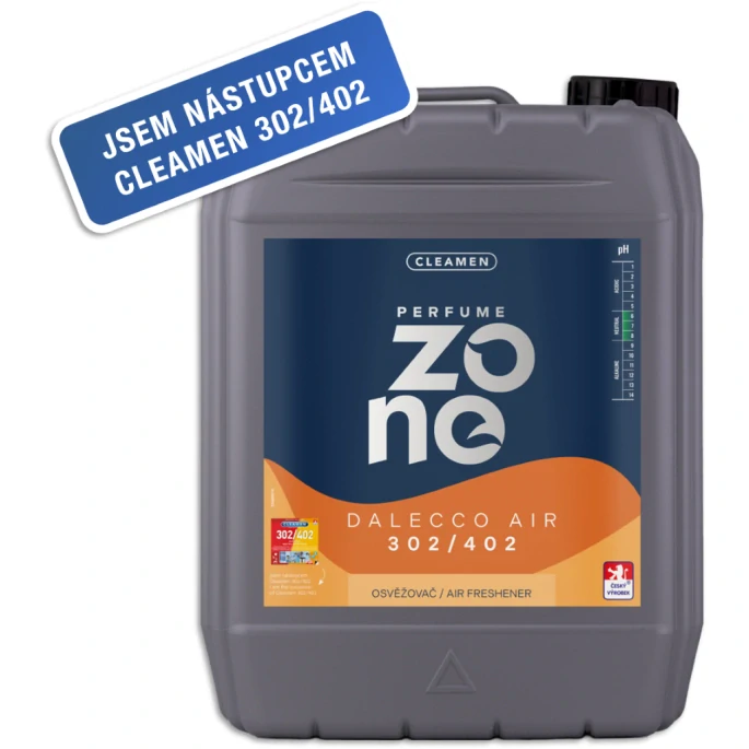 CLEAMEN PERFUME ZONE Dalecco air 302/402 5 l osvěžovač, neutralizátor pachů