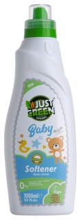 JUST GREEN Organická dětská aviváž 1000 ml, 32 praní