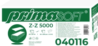 Ručník skládaný ZZ 5000ks, 25x23, 1vr., rec., zelený